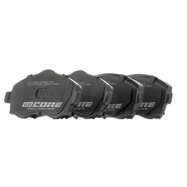 goCORE GCD020067 Bremsbeläge Corsa C 1.3 CDTI 70 PS Diesel 2007