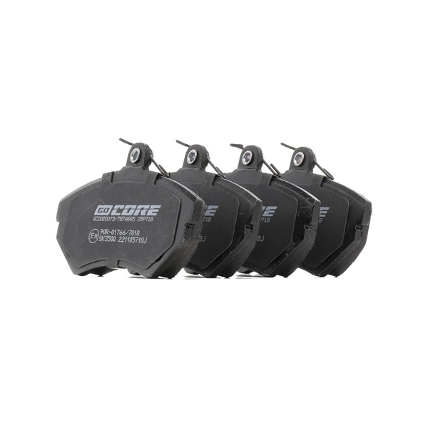 357698151E OE goCORE Bremsbeläge GCD020073