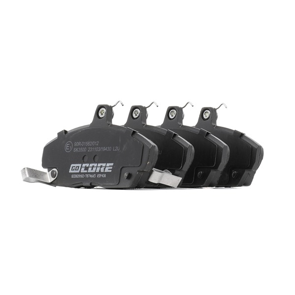 GCD020102 goCORE 45022ST3E00 Bremsbeläge