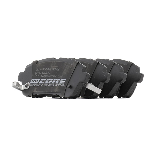 DFY13328ZA9C OE goCORE Bremsbeläge GCD020126