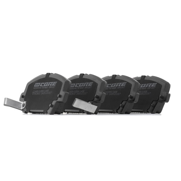 goCORE GCD020144 Bremsbeläge HONDA CIVIC VIII Stufenheck (FD, FA) 1.3 (FD3) Benzin 116 PS 2009