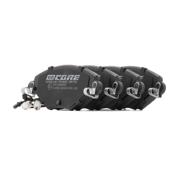 goCORE GCD020192 Remblokken CITROЁN C5 II Break (RE_) 1.8 16V Benzine 116 Pk 2005 kosten