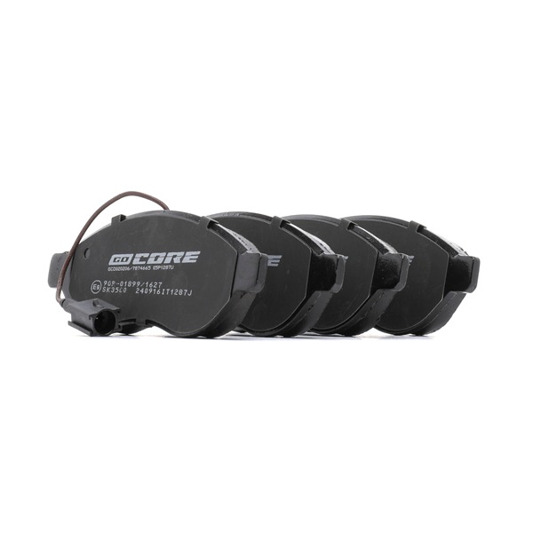 goCORE GCD020206 Remblok FIAT Ducato III Van (250, 290) 2.3 D 130 Multijet Diesel 126 Pk 2009 kosten