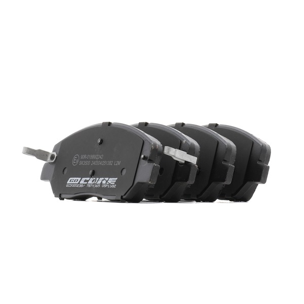 goCORE GCD020238 Remblokken SSANGYONG ACTYON II 2.0 Benzine 150 Pk 2015 kosten