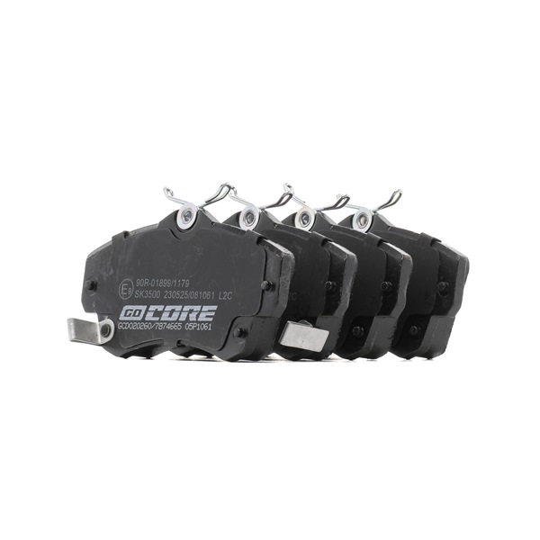 5017843AA OE goCORE Bremsbeläge GCD020260