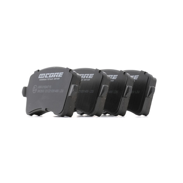 8K0698451A OE goCORE Plaquettes de frein GCD020262