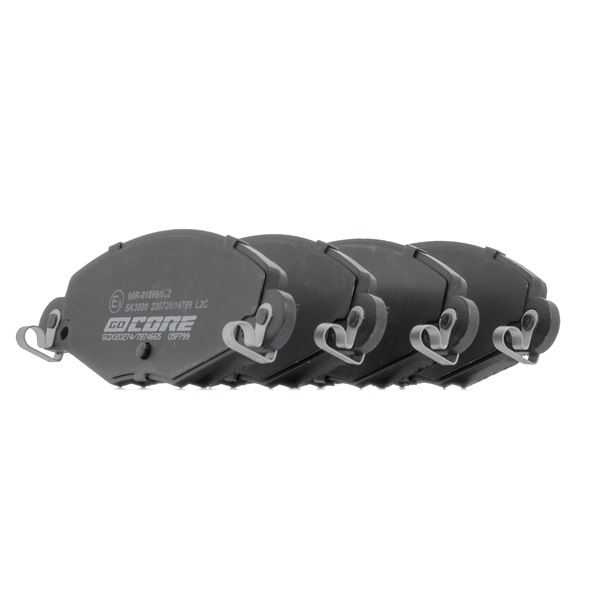 goCORE GCD020274 Remblokken CITROЁN C5 I (DC_) 3.0 Carlsson HP Benzine 235 Pk 2004 kosten