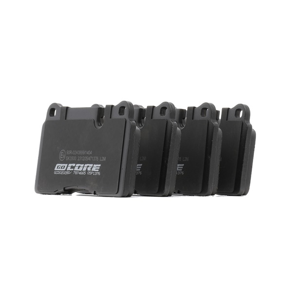 7P6698151C OE goCORE Plaquettes de frein GCD020280
