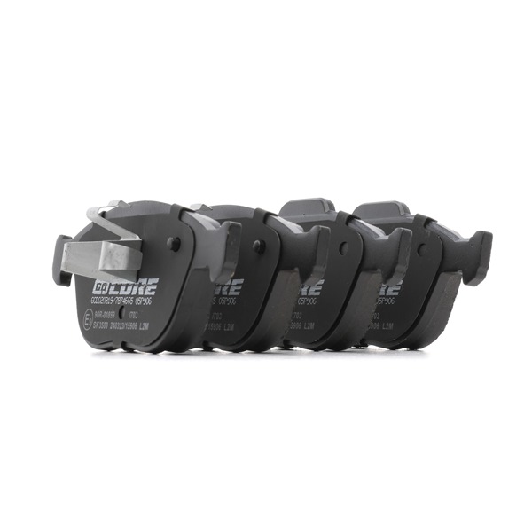 goCORE GCD020319 Bremsbelag Focus Mk1 Turnier 2.3 Benzin 147 PS 2002