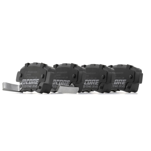 goCORE GCD020335 Bremsbeläge Honda CR-V III 2.0 i-VTEC 143 PS Benzin 2009