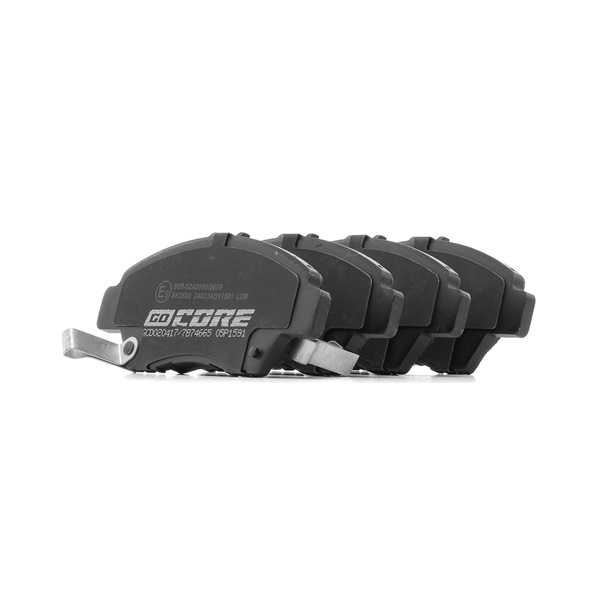 goCORE GCD020417 Remblokken HONDA JAZZ SHUTTLE (GG8, GG7, GP2) 1.5 4WD (GG8) Benzine 120 Pk 2014 kosten