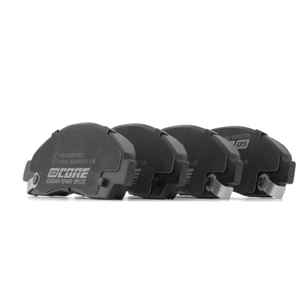 goCORE GCD020424 Remblokset D-Max I Flatbed Vrachtwagen / Chassis (TFR, TFS) 3.0 D 4x4 Diesel 163 Pk 2007 kosten