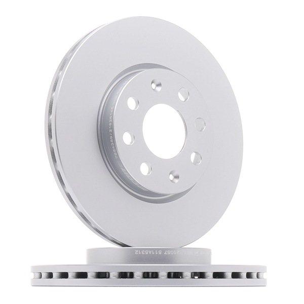 goCORE GCH20021 Bremsscheibe Punto 199 1.4 (199AXB11, 199AXB1A, 199BXB1A, 199AXL1A) Benzin 77 PS 2014