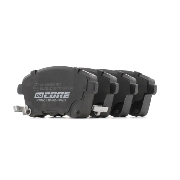 goCORE GCD020459 Plaquette de frein KIA Venga Van / 3/5 portes (YN) CRDi Diesel 77 CV 2023 prix