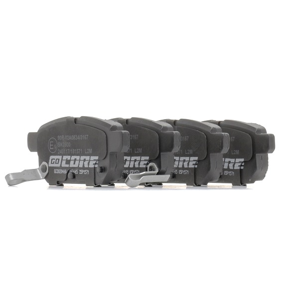 goCORE GCD020460 Remblokken SUZUKI SWIFT V (AZ) 1.2 SHVS (A2L412) Benzine/Elektro 90 Pk 2019 kosten