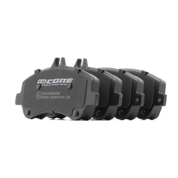 GCD020473 goCORE A0054204820 Bremsbeläge