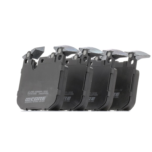 goCORE GCD020541 Bremsbeläge BMW 2 Coupe (F22, F87) M240i 3.0 Benzin 340 PS 2018