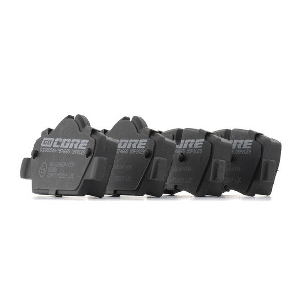 goCORE GCD020549 Bremsbeläge Mini F55 2.0 Cooper S 192 PS Benzin 2015
