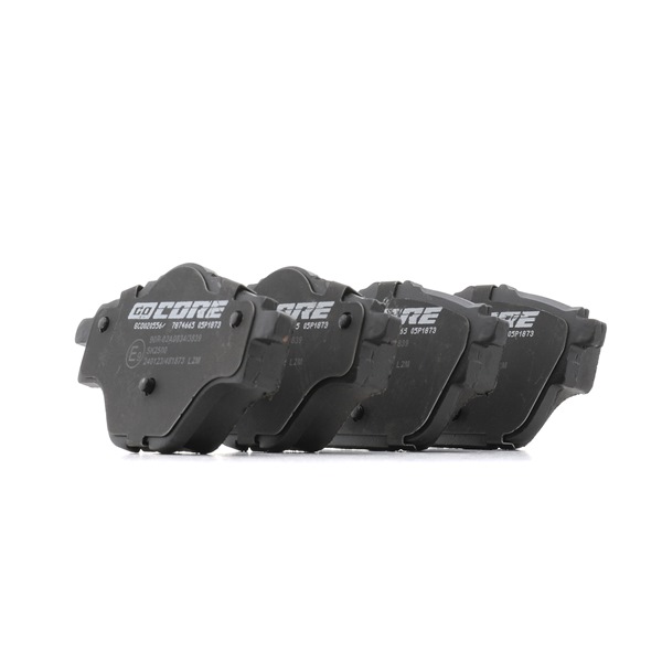 1647874380 OE goCORE Plaquettes de frein GCD020556