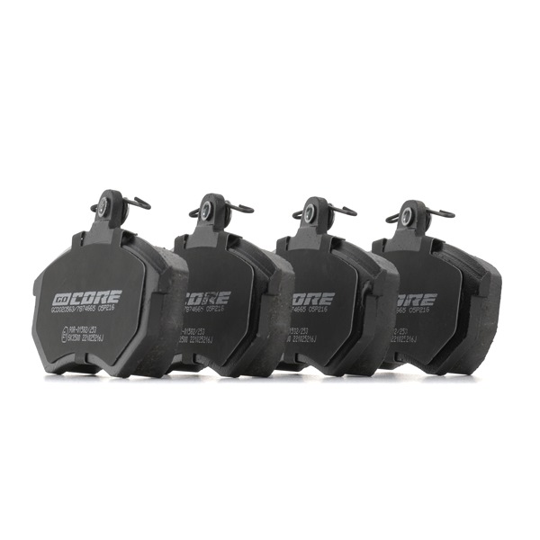 GCD020563 goCORE 357698151 Bremsbeläge