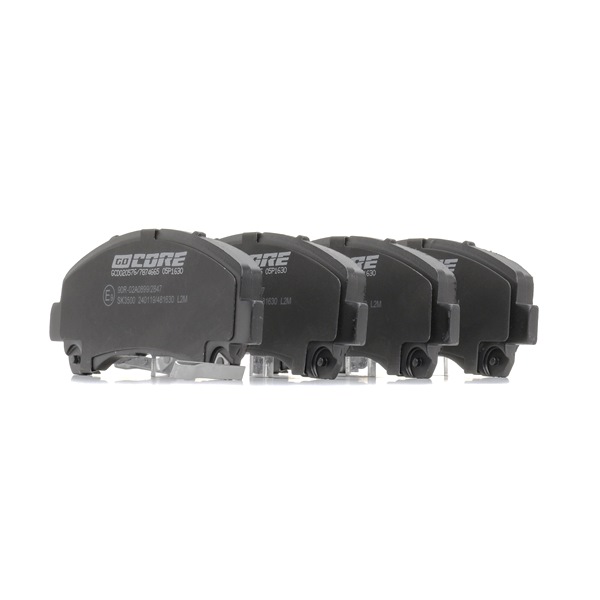 goCORE GCD020576 Remblokken ISUZU D-Max I Flatbed Vrachtwagen / Chassis (TFR, TFS) 3.0 D 4x4 Diesel 163 Pk 2012 kosten