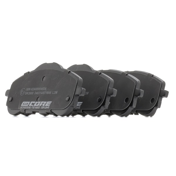 goCORE GCD020592 Remblokken TOYOTA Proace City Van 1.2 VVT-i 130 (BPZNP) Benzine 131 Pk 2022 kosten