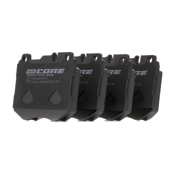 A0084201920 OE goCORE Plaquettes de frein GCD020618