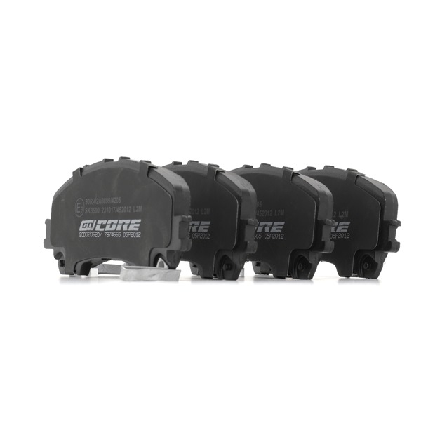D10604CC0A OE goCORE Plaquettes de frein GCD020620