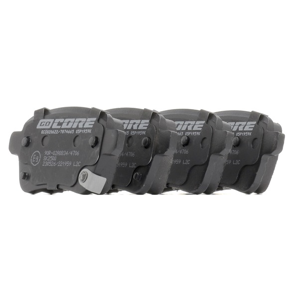 goCORE GCD020622 Remblokken VAUXHALL Corsa Mk IV (E) Hatchback (X15) 1.4 Benzine 75 Pk 2025 kosten