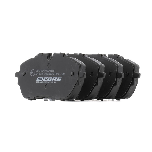 goCORE GCD020653 Plaquette de frein DS DS 9 (X83) 1.6 E-TENSE 250 (X2DGYR) Essence/électrique 250 CV 2025 prix