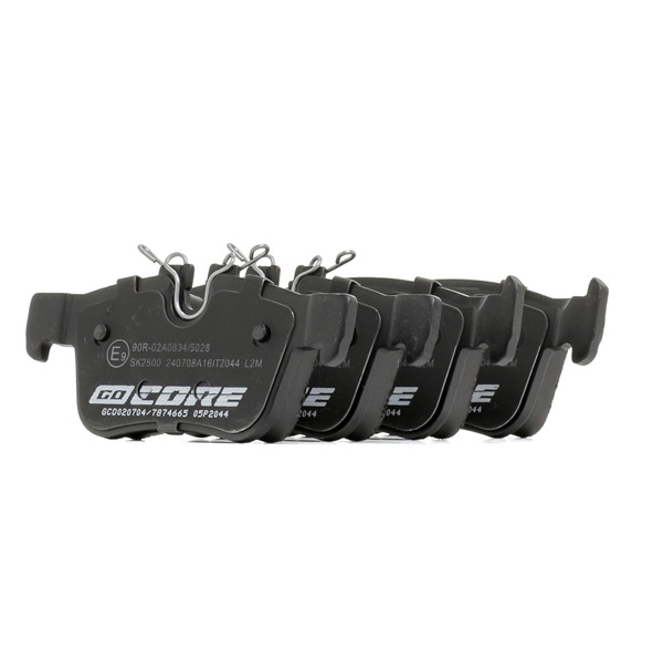 goCORE GCD020704 Remblokken V60 II Cross Country (227) D4 AWD Diesel 190 Pk 2020 kosten