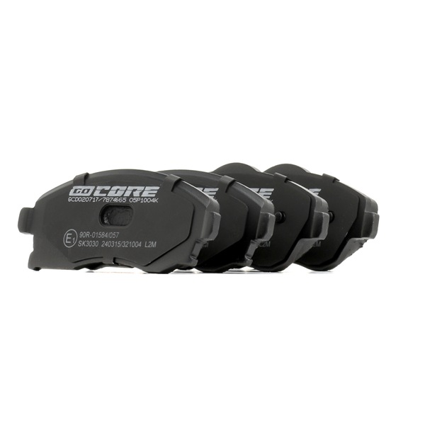 goCORE GCD020717 Bremsbeläge OPEL Corsa C Schrägheck (X01) 1.6 92 PS Benzin 2004