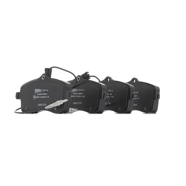 VALEO Plaquettes de frein 302718