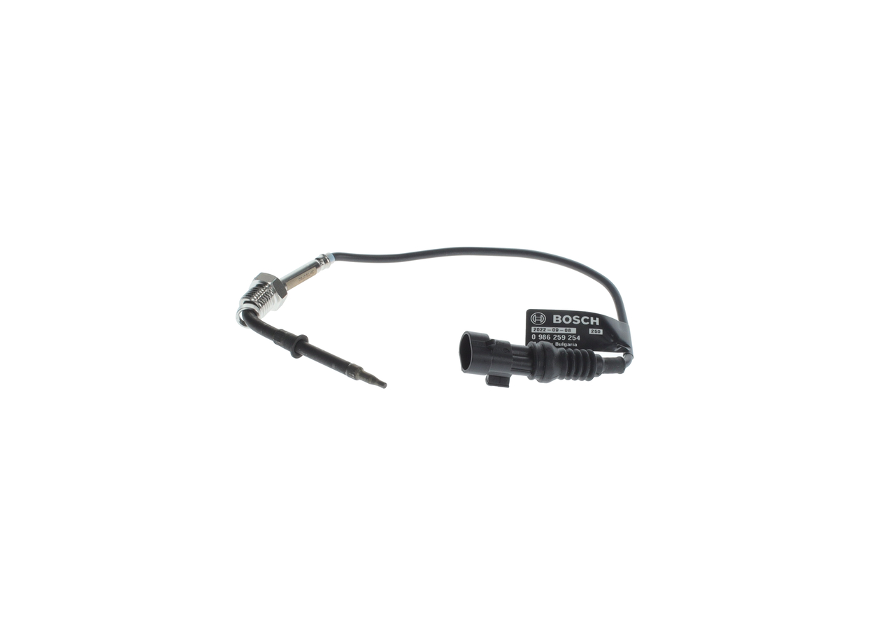 Sensor, udstødningsgastemperatur BOSCH 0 986 259 254 der passer til VW, FORD, PEUGEOT, BMW, TOYOTA billig