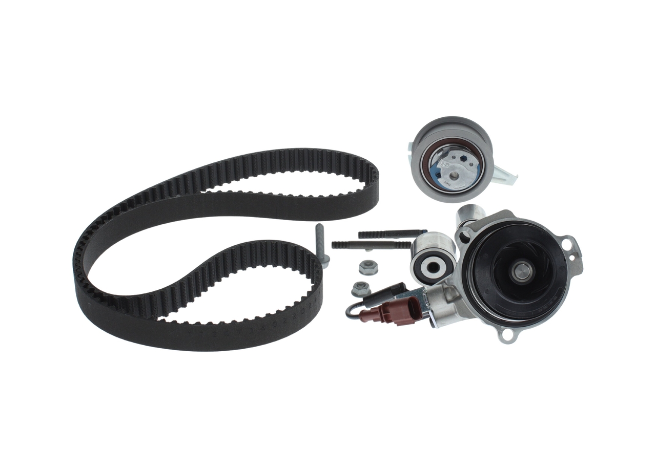 1 987 946 383 BOSCH Bomba de agua + kit correa distribución VOLKSWAGEN JETTA