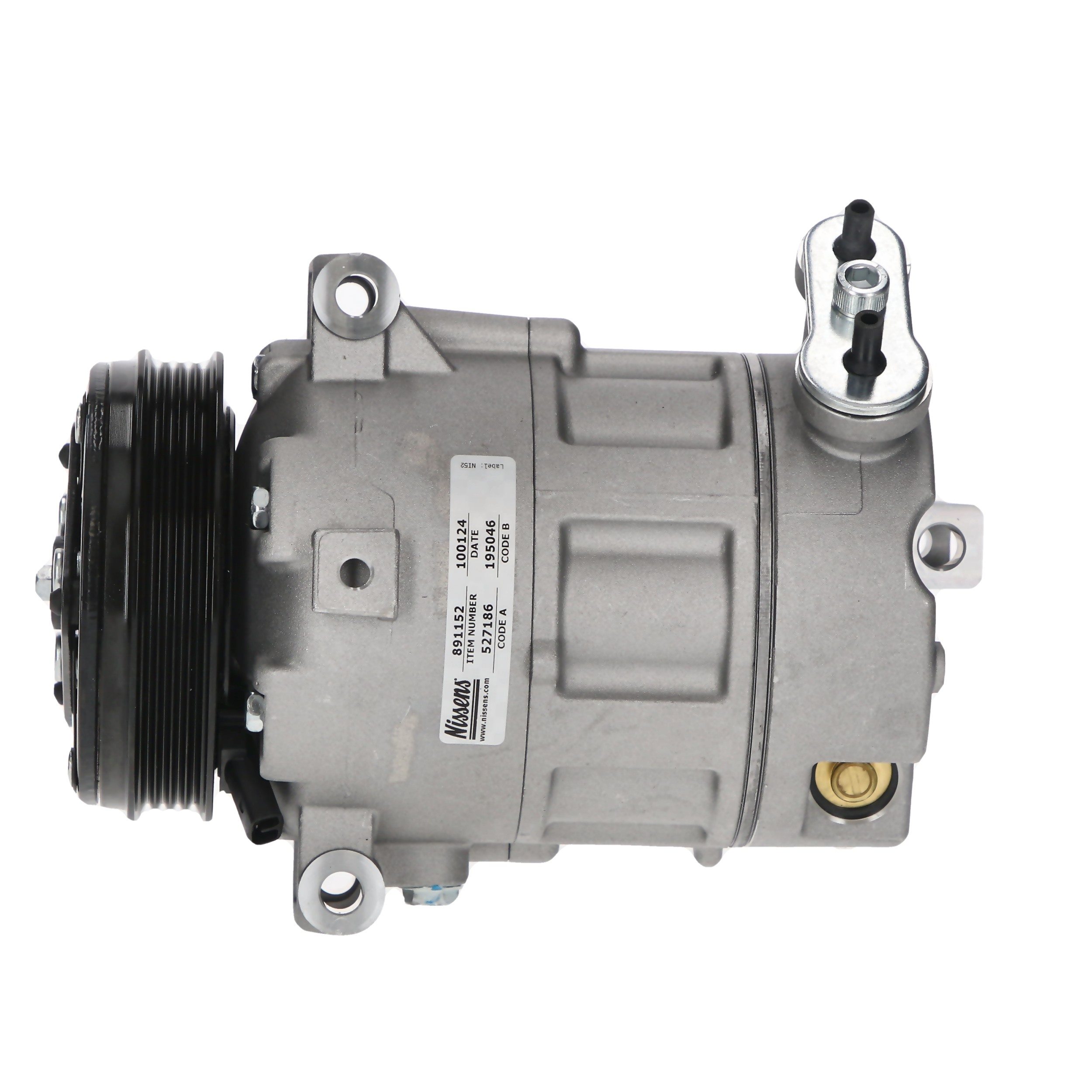 NISSENS 891152 Fiat Ducato 280 Van ac compressor replacement