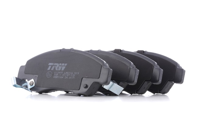 TRW GDB1164 Pastilla de freno Honda Civic VI traseras y delanteras