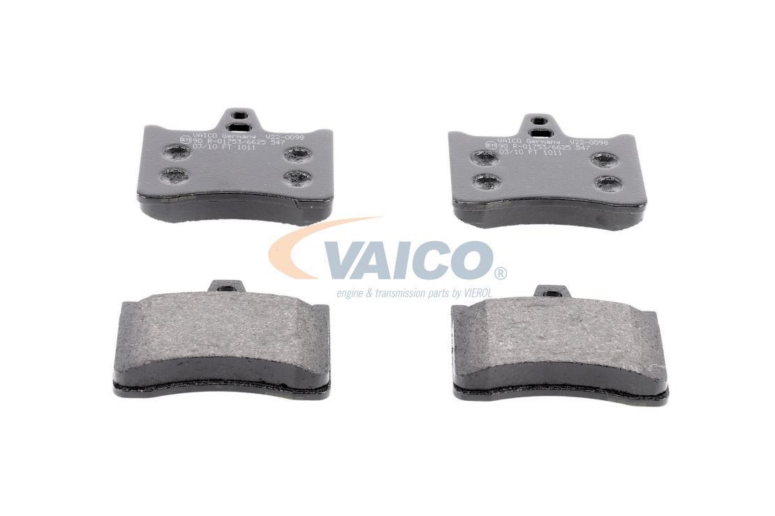VAICO 95588499 Jarrupalat, levyjarru V22-0098