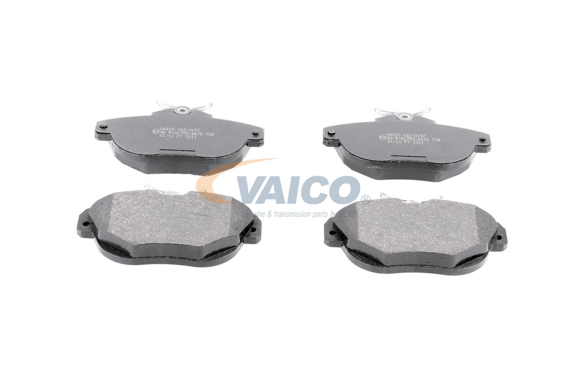 425329 OE VAICO Brake pad set V22-0157