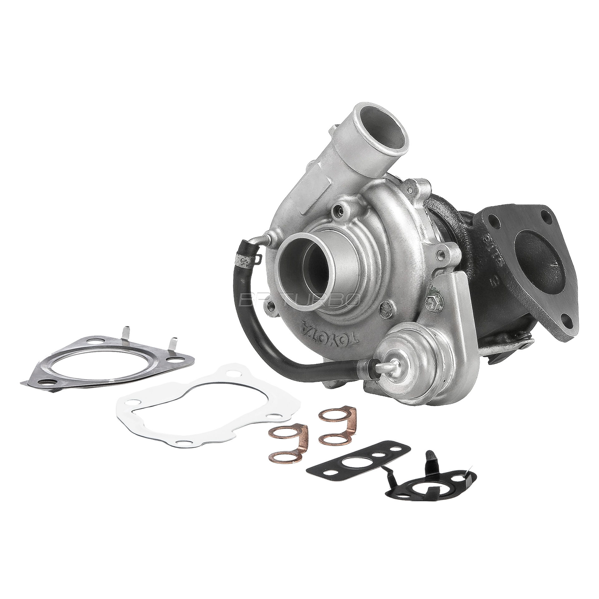 BR Turbo 17201-30070RSG Турбина и компрессор TOYOTA HILUX III пикап (TGN1_, GGN2_, GGN1_, KUN2_, KUN1_) 2.5 D 4WD (KUN25) Дизель 102 л.с. 2006