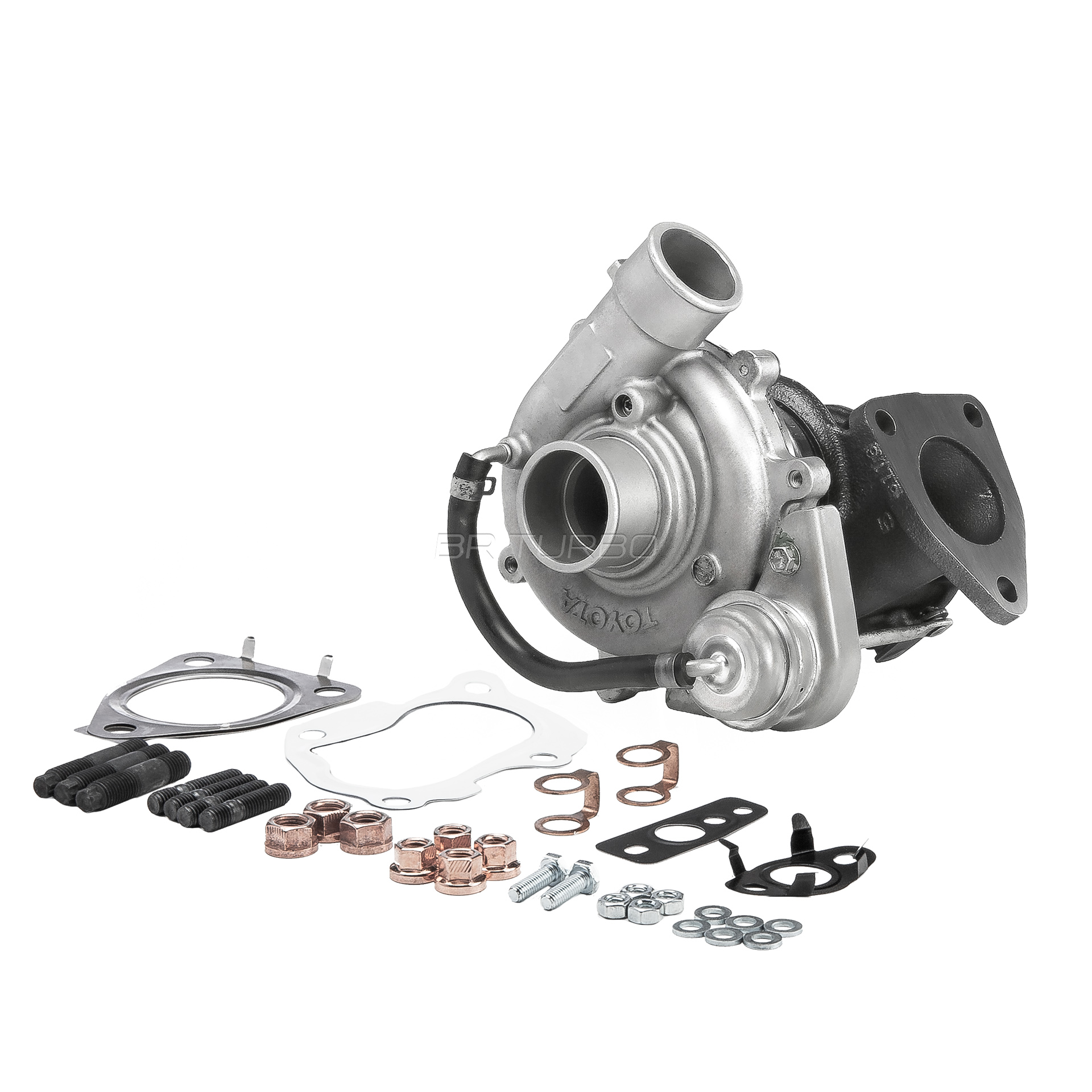 BR Turbo 17201-30070RSM Турбина и компрессор TOYOTA HILUX III пикап (TGN1_, GGN2_, GGN1_, KUN2_, KUN1_) 2.5 D 4WD (KUN25) Дизель 102 л.с. 2015