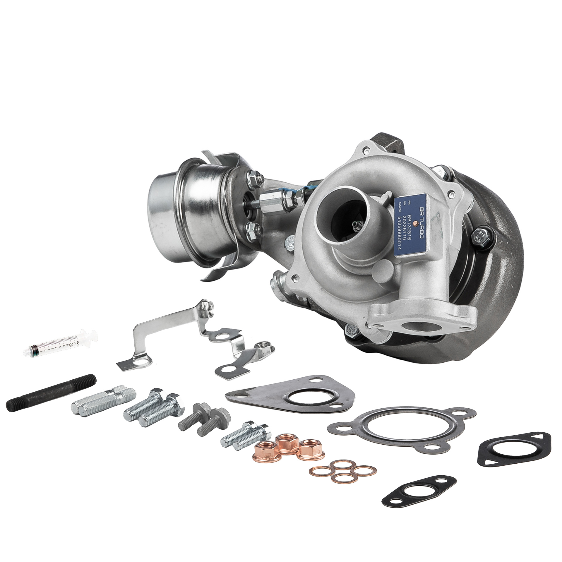 Turbocompresseur BR Turbo BRTX2816M appropriées pour OPEL, FIAT, ALFA ROMEO, LANCIA, VAUXHALL pas cher