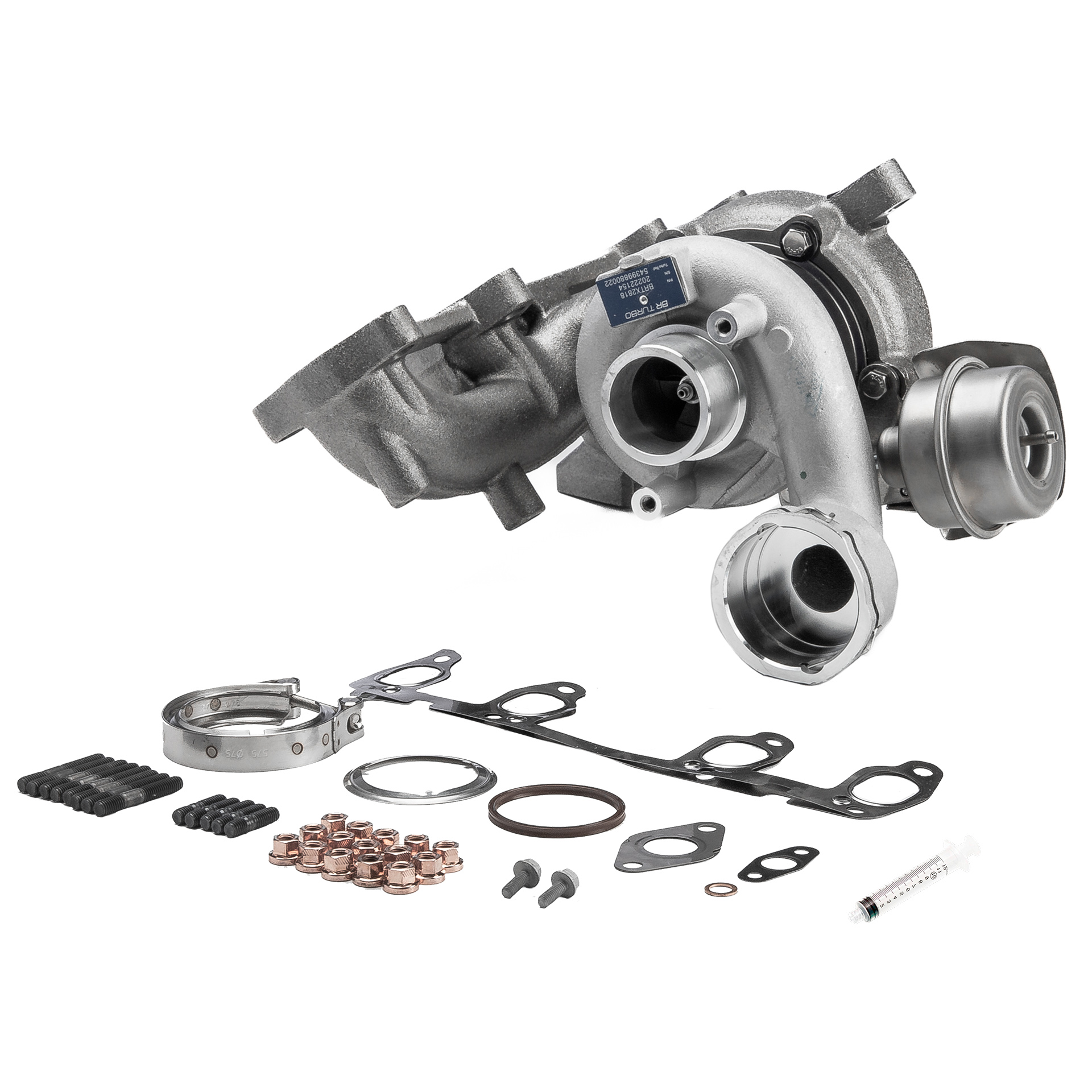 Turbocompresseur BR Turbo BRTX2818M appropriées pour VW, AUDI, SKODA, SEAT pas cher