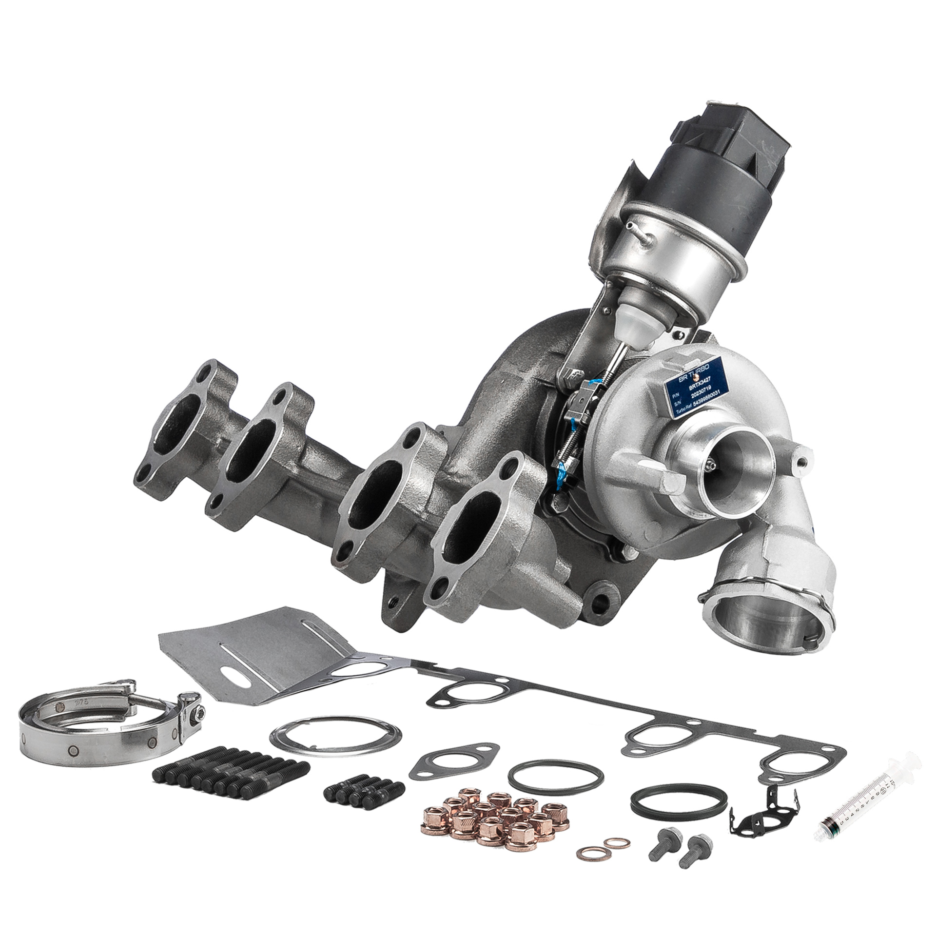 BR Turbo BRTX3427M Turboahdin SEAT Ibiza IV Hatchback (6J5, 6P1) 1.9 TDI Diesel 105 hv 2010