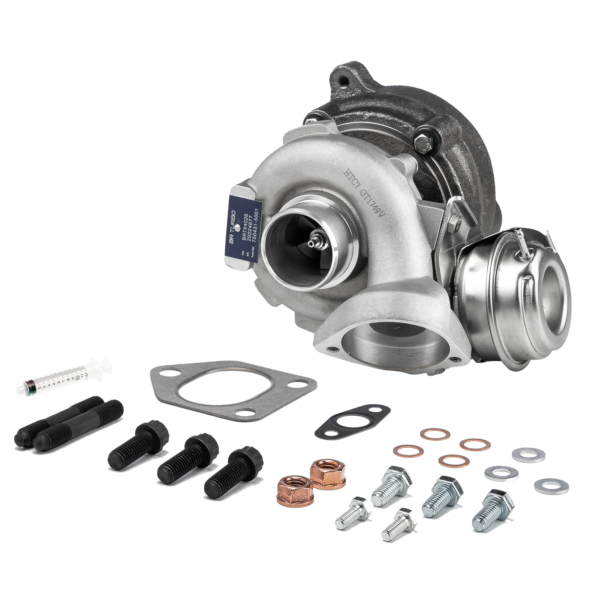 750431-5001RS BR Turbo BRTX4026M Turbolader BMW 3 Limousine (E90) 318d 2.0 122 PS Diesel 2006