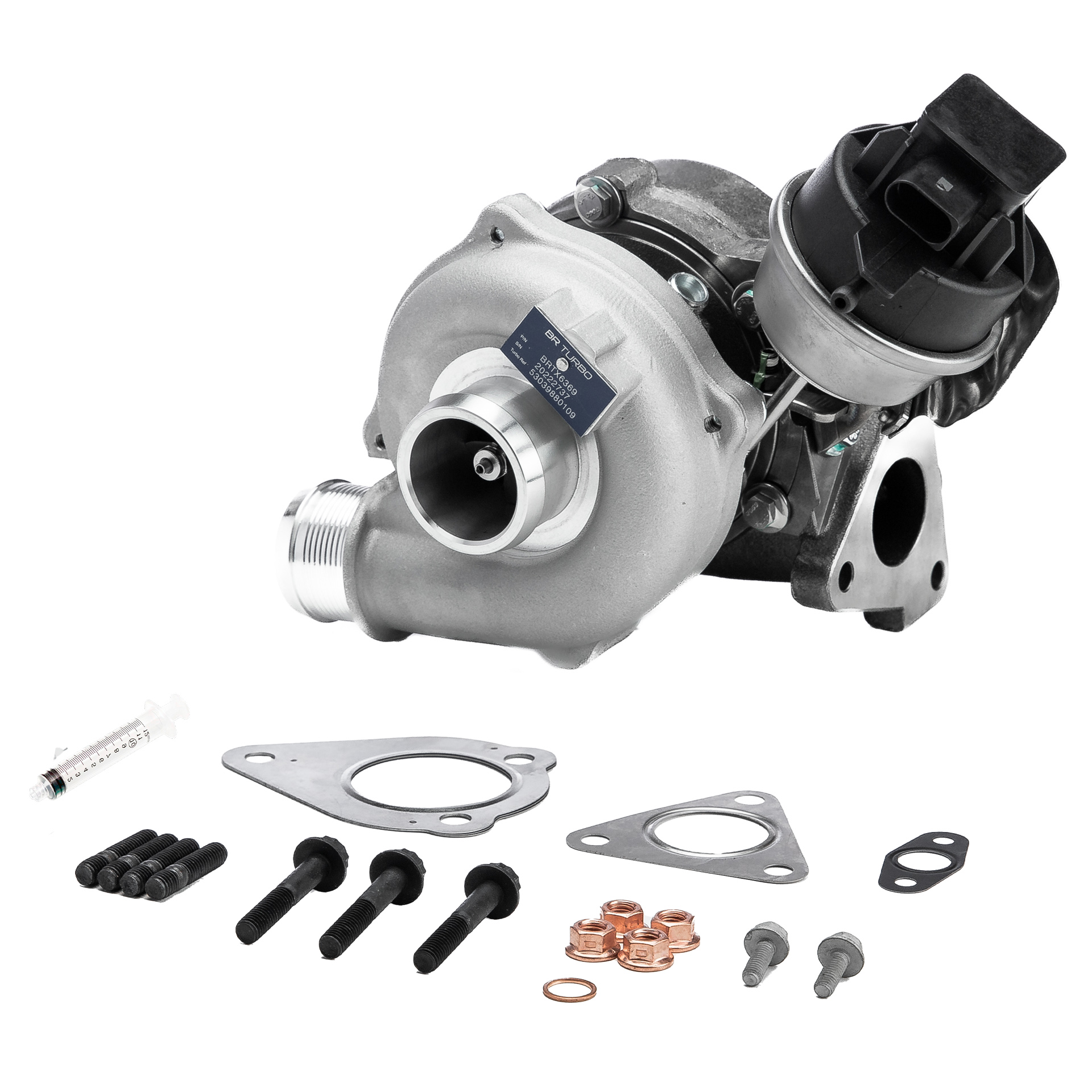 BR Turbo BRTX6369M Turbina A4 B7 Avant 2.0 TDI quattro dyzelinas 163 AG 2007