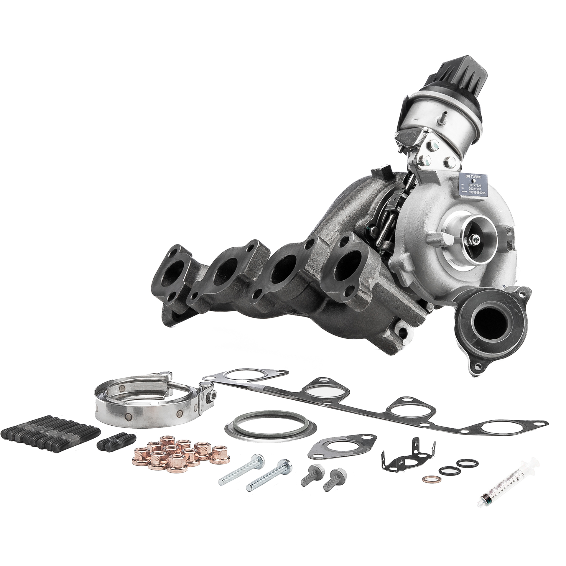 BR Turbo BRTX7326M Turbocompressor Passat 3C5 2.0 TDI Diesel 110 cv 2009 preço