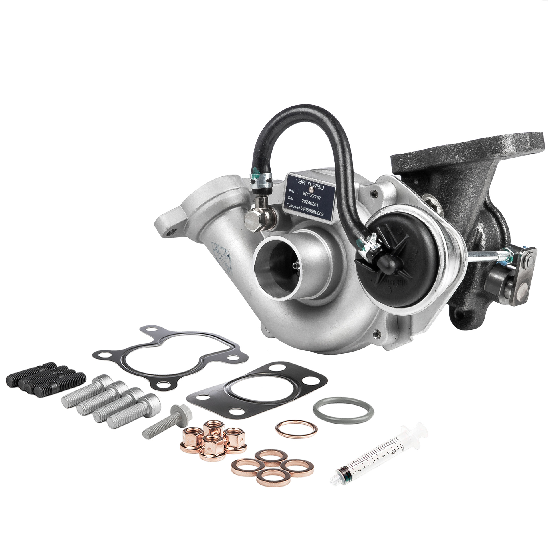 BR Turbo BRTX7757M Turbo CITROЁN C3 I Schrägheck (FC, FN) 1.4 HDi Diesel 70 PS 2007