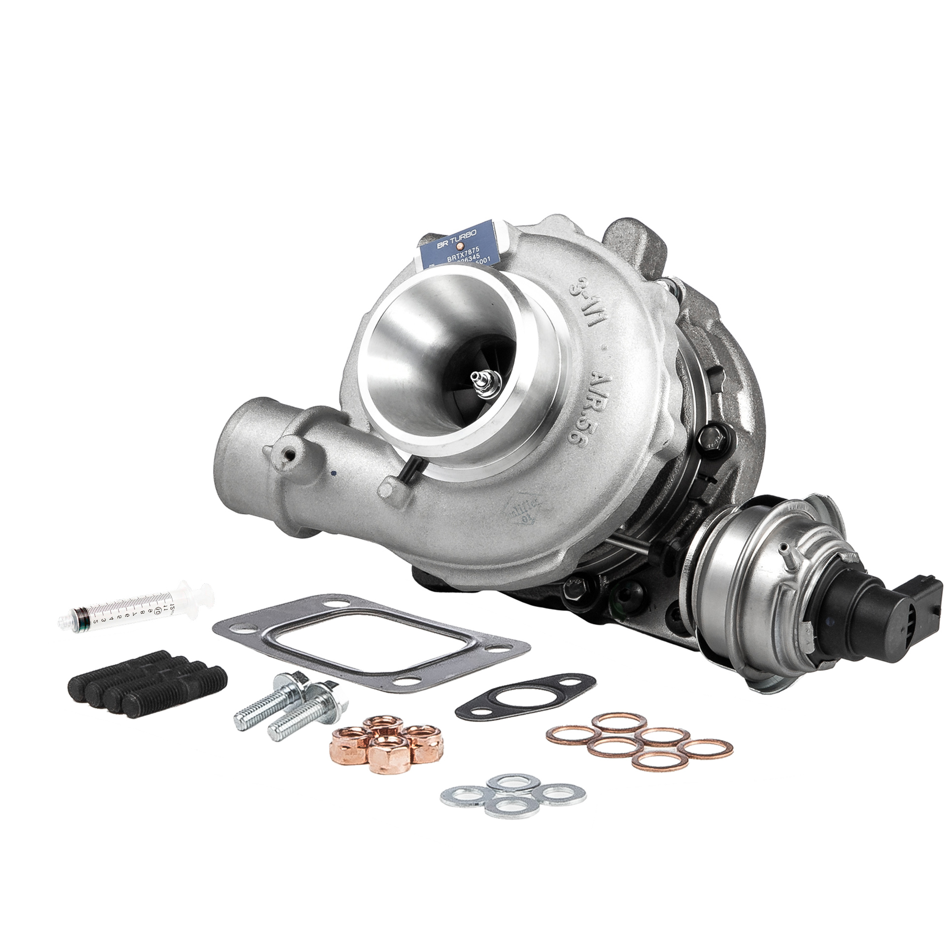 BR Turbo BRTX7875M Turboaggregat Iveco Daily IV Flatvogn lastebil 3.0 45C17, 45C17 /P Diesel 170 hk 2009 pris