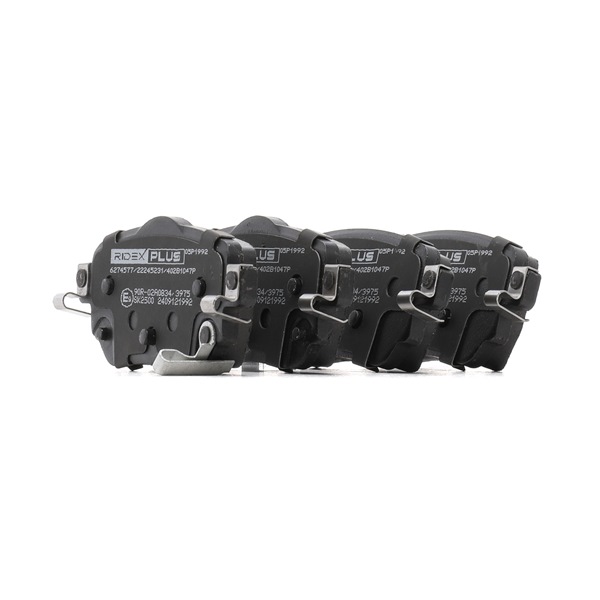 D40605SA0A OE RIDEX PLUS Bremseklosser 402B1047P